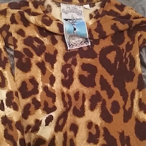 L.a.m.b. Leopard Print Thermal Fall 2006 Rare! 🐆! - Picture 4 of 4